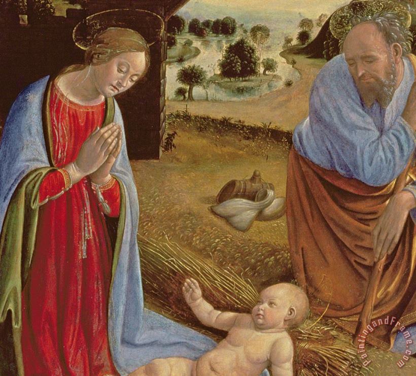 Cosimo Rosselli The Nativity Art Print