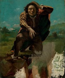 Courbet, Gustave Pa Kanten Av Stupet