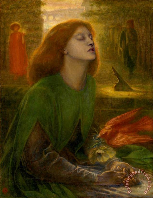 Dante Gabriel Rossetti Beata Beatrix Art Painting