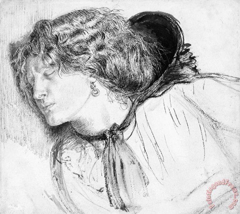 Dante Gabriel Rossetti Found 2 Art Print