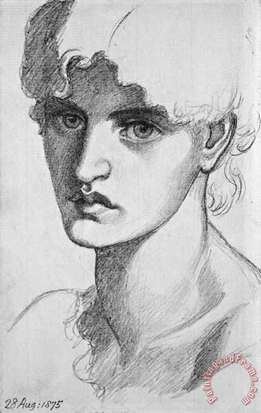 Dante Gabriel Rossetti Jane Morris Art Painting