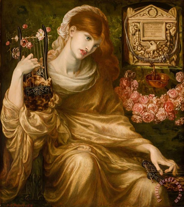 Dante Gabriel Rossetti Roman Widow Art Painting