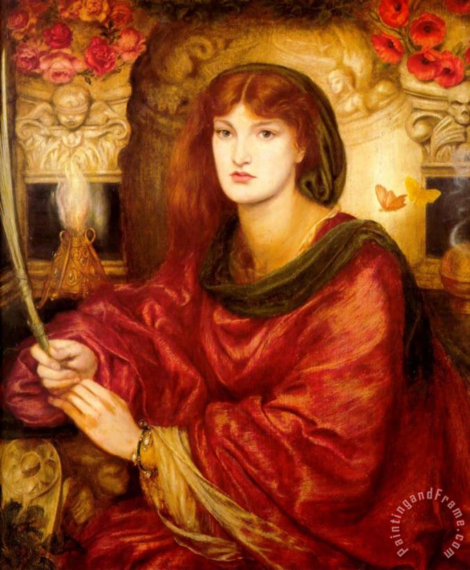 Dante Gabriel Rossetti Sybilla Palmifera Art Painting