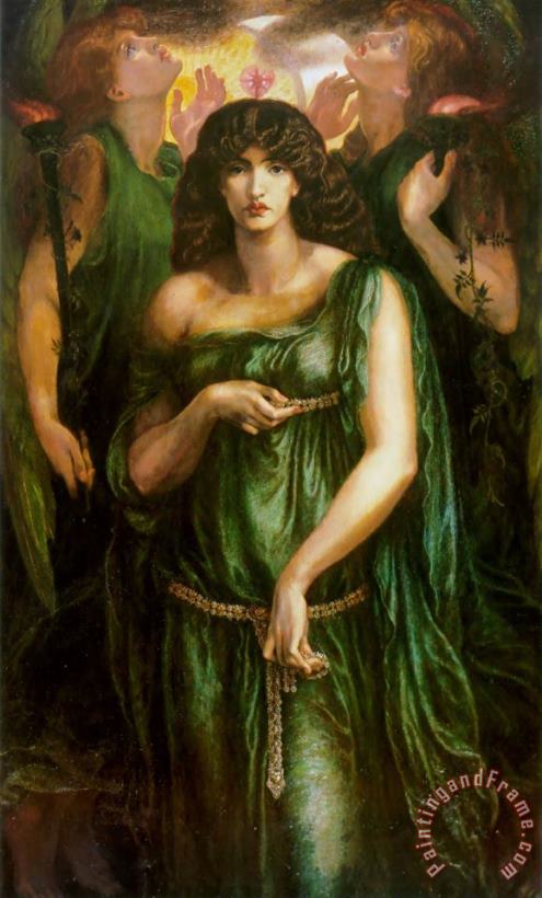 Dante Gabriel Rossetti Syrian Astarte Art Painting