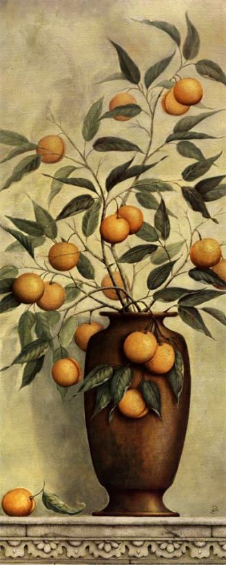 Apricotier painting - Daphne Brissonnet Apricotier Art Print
