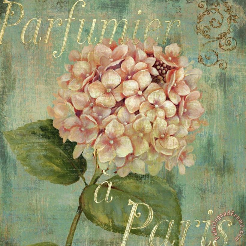 Vintage Fragrance IV painting - Daphne Brissonnet Vintage Fragrance IV Art Print