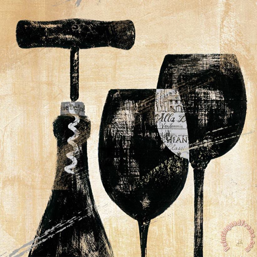Daphne Brissonnet Wine Selection II Art Print
