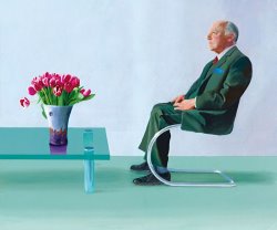 David Hockney Portrait of Sir David Webster, 1971