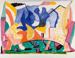 David Hockney Twelve Fifteen, 1991