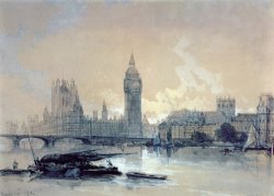 David Roberts The Houses of Parliament