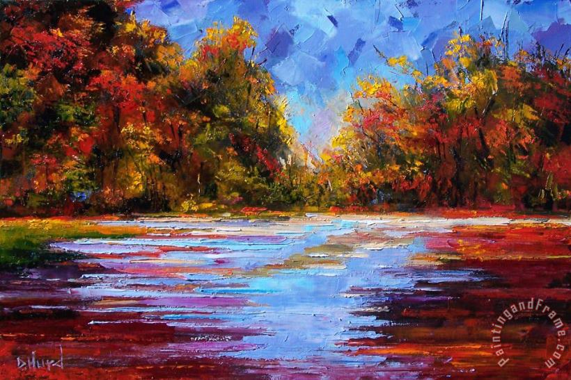Debra Hurd Autumn Morning Art Painting