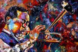 Dizzy Gillespie by Debra Hurd