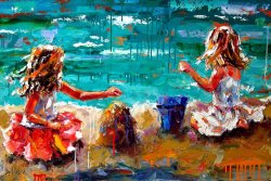 Debra Hurd Her Blue Bucket