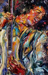 Debra Hurd - Jimi Hendrix painting