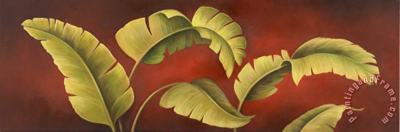 Ferns 1 painting - Debra Lake Ferns 1 Art Print