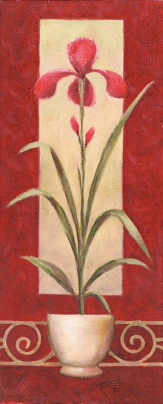 Red And Red 1 painting - Debra Lake Red And Red 1 Art Print