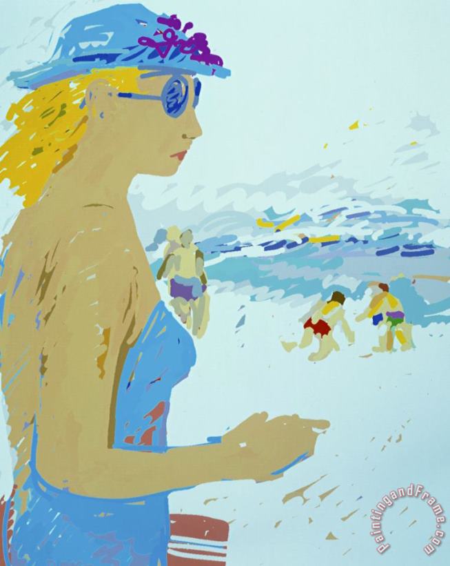 Diana Ong Beach Art Print