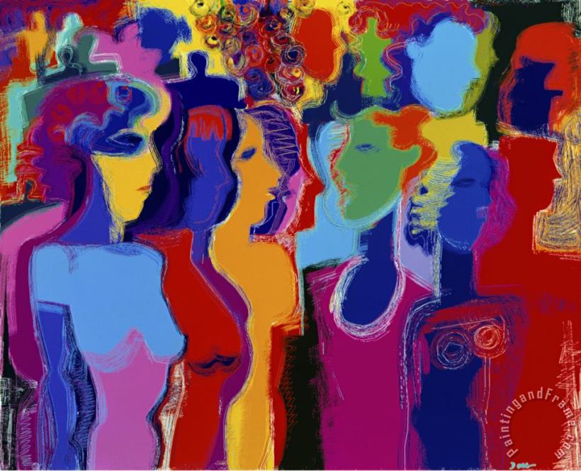 Diana Ong Party People Art Painting