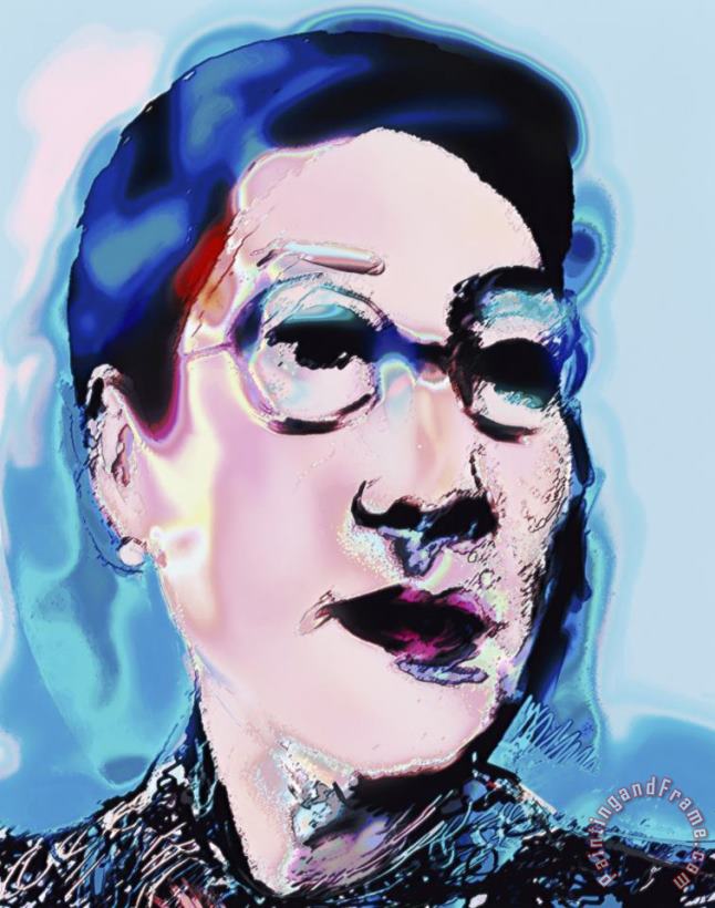 Diana Ong Self Portrait Art Print