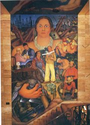 Diego Rivera Allegory of California 1931