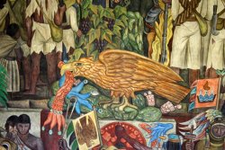 Diego Rivera The Eagle in The History of Mexico