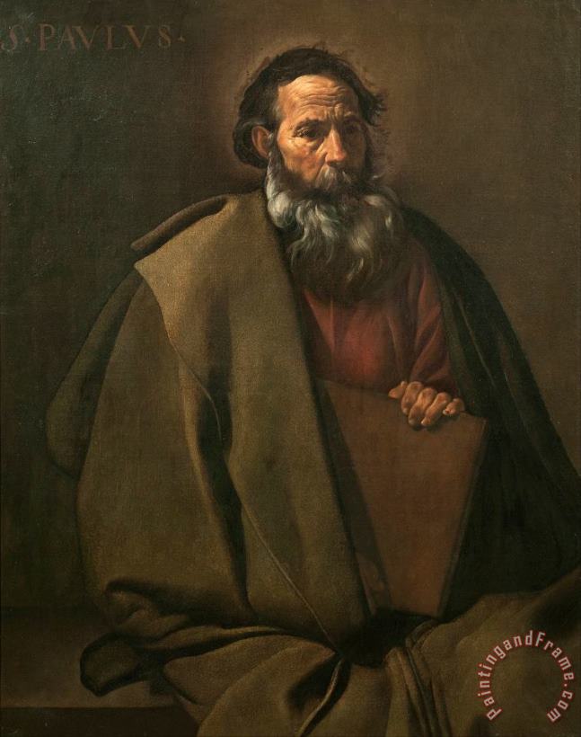Saint Paul painting - Diego Rodriguez de Silva y Velazquez Saint Paul Art Print