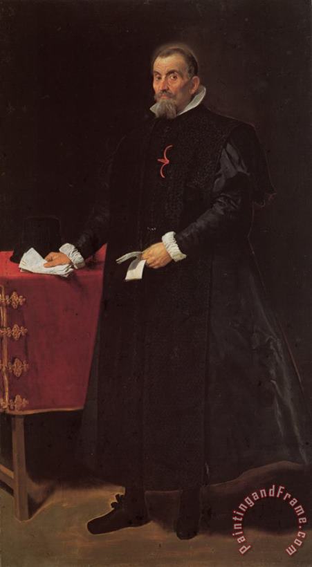 Diego Velazquez Portrait of Don Diego De Corral Y Arellano 1632 Art Painting