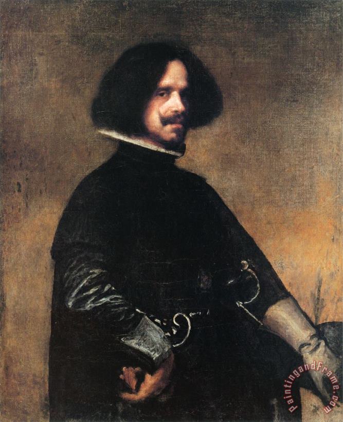 Diego Velazquez Self Portrait 2 Art Painting