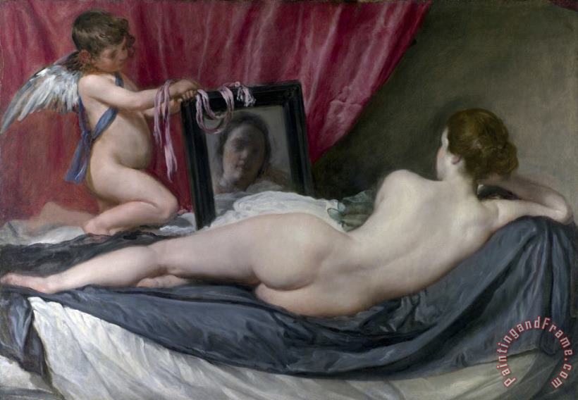 The Rokeby Venus 1648 painting - Diego Velazquez The Rokeby Venus 1648 Art Print