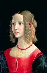 Domenico Ghirlandaio Portrait of a Girl