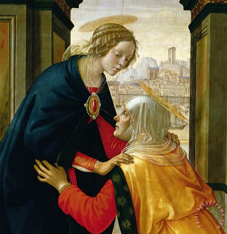 Domenico Ghirlandaio The Visitation Art Painting