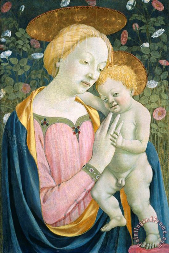 Domenico Veneziano Madonna And Child Art Print