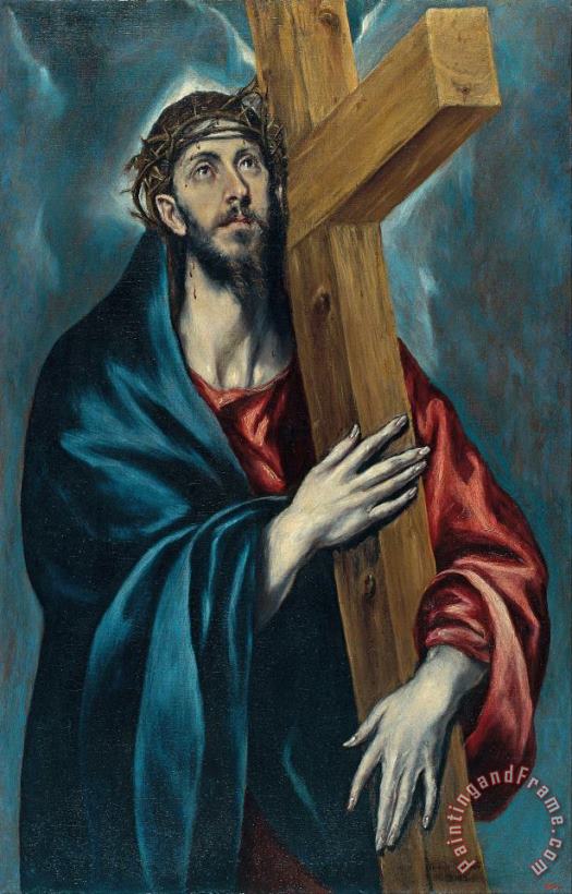 Domenikos Theotokopoulos, El Greco Christ Carrying The Cross Art Print
