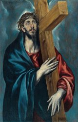 Domenikos Theotokopoulos, El Greco Christ Carrying The Cross