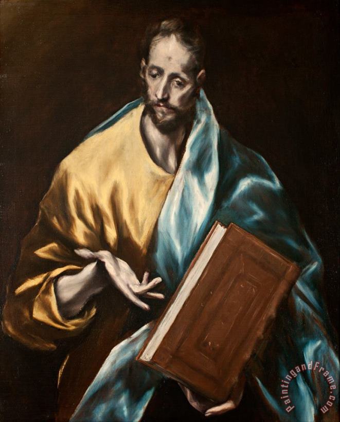 Domenikos Theotokopoulos, El Greco St. James The Less Art Painting