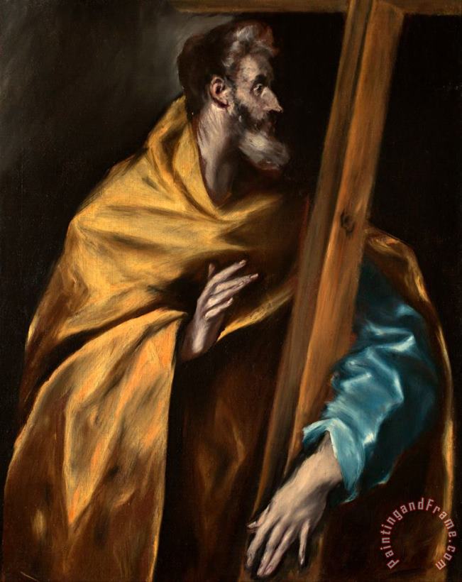 Domenikos Theotokopoulos, El Greco St. Philip Art Painting