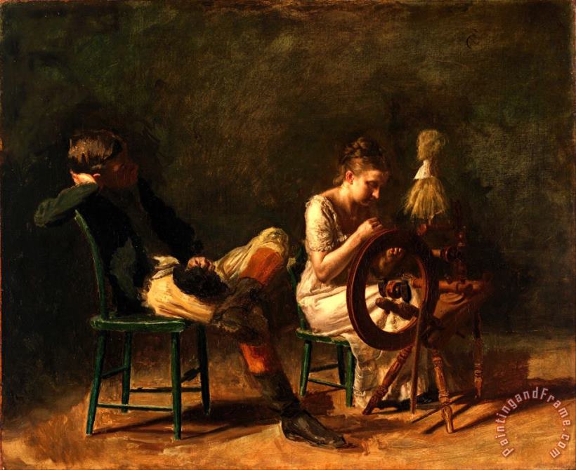 The Courtship painting - Eadweard J. Muybridge The Courtship Art Print