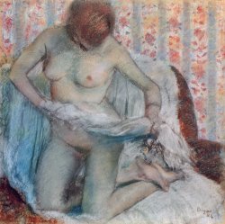 Edgar Degas After the Bath