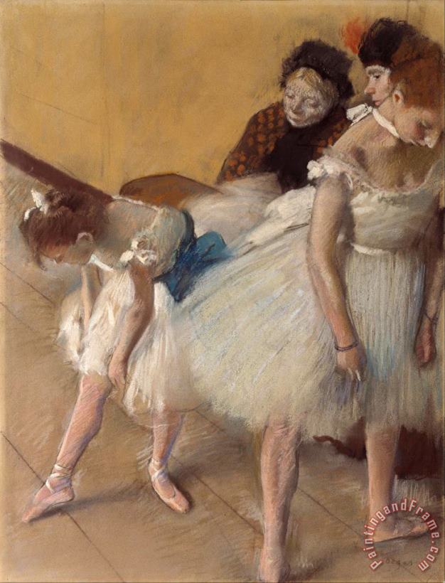 Edgar Degas Examen De Danse (dance Examination) Art Print
