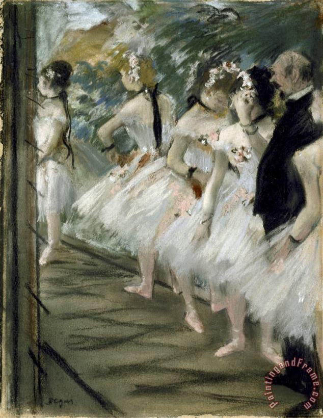 Edgar Degas The Ballet Art Painting