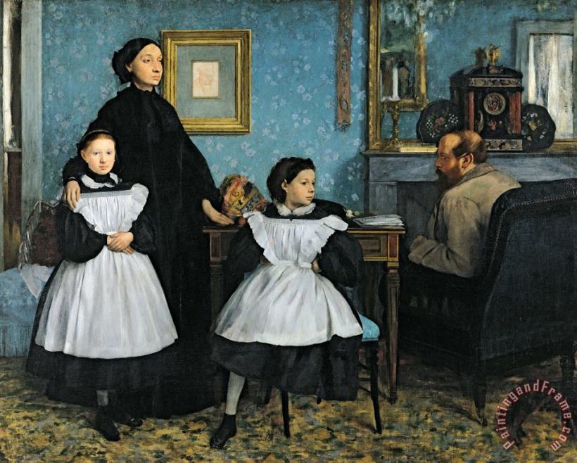 Edgar Degas The Bellelli Family Art Print