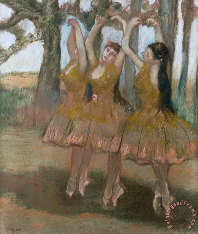 The Greek Dance painting - Edgar Degas The Greek Dance Art Print