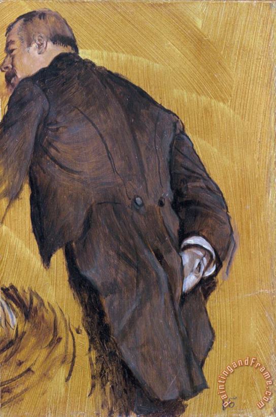 The Impresario painting - Edgar Degas The Impresario Art Print