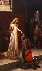 Edmund Blair Leighton The Accolade