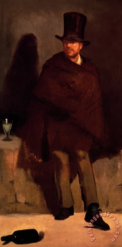 Edouard Manet Absinthe Drinker Art Painting