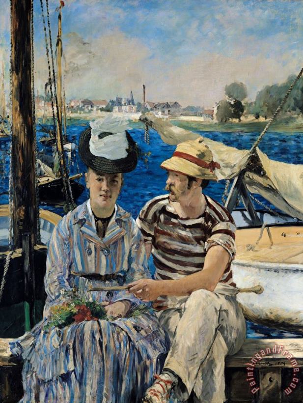 Edouard Manet Argenteuil Art Painting
