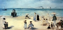 Edouard Manet Beach Scene