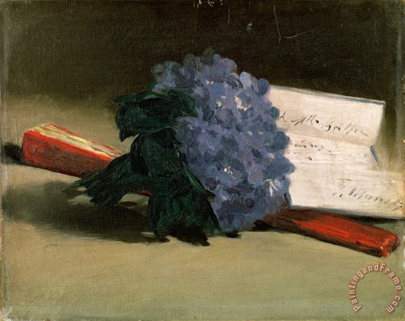Edouard Manet Bouquet of Violets Art Painting