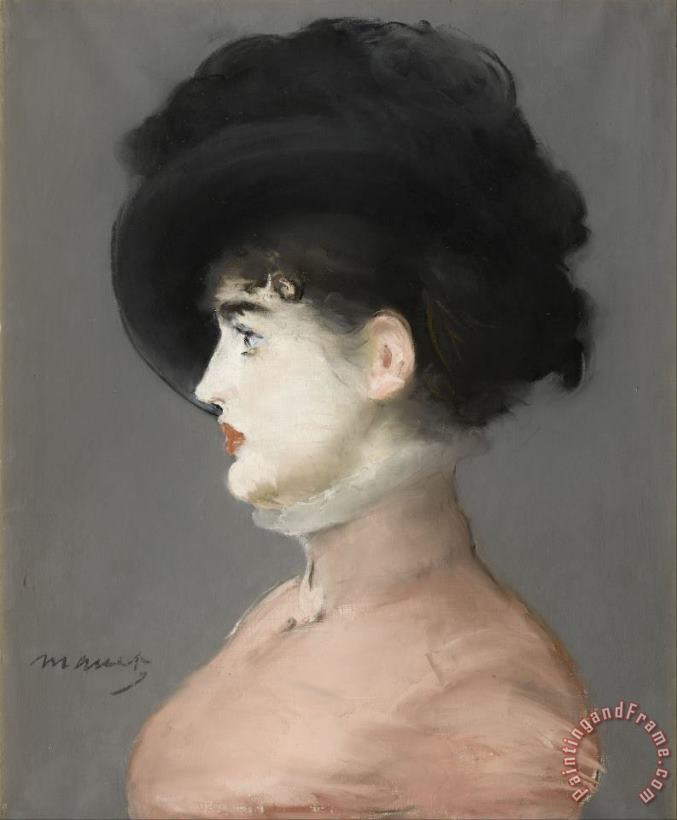 Irma Brunner painting - Edouard Manet Irma Brunner Art Print