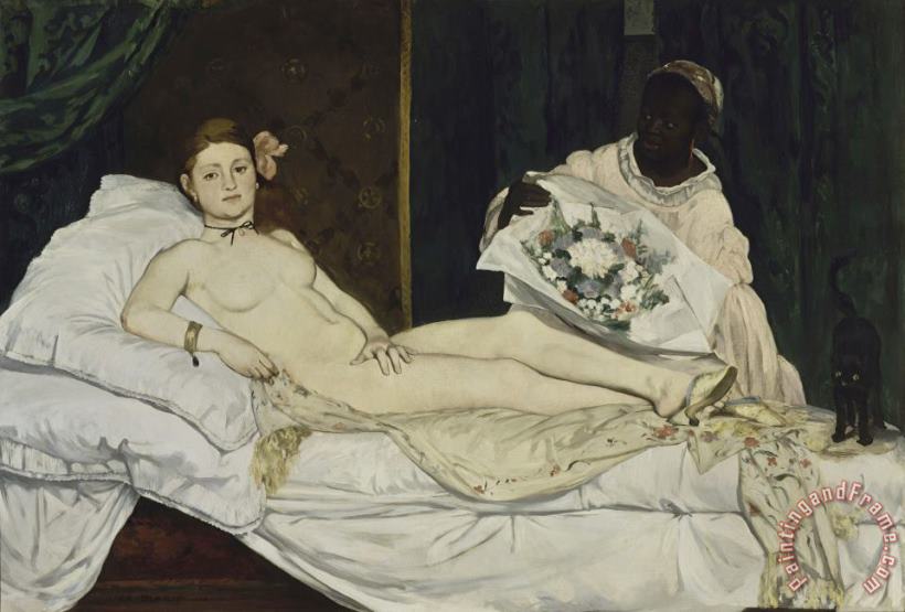 Edouard Manet Olympia Art Print